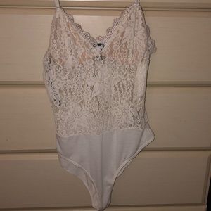 Lace body suit